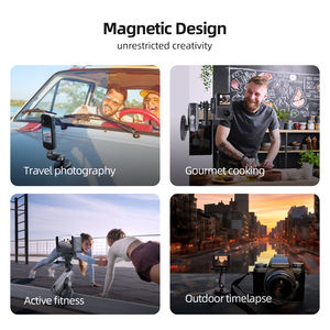 Telesin Universal Câmera Acessórios Liga de Alumínio Alta Atração para Insta360 Ace & Ace Pro Camera Magnetic Mount - Product Image 3