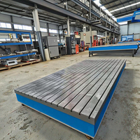 Plateforme de soudage à fente en T en fonte de haute précision personnalisable Tables de travail à angle fendu durables Stations de soudage