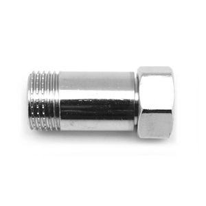 Raccord plat 1/2 x 1/2 avec capuchon chromé pour conduites et raccords - Product Image 1