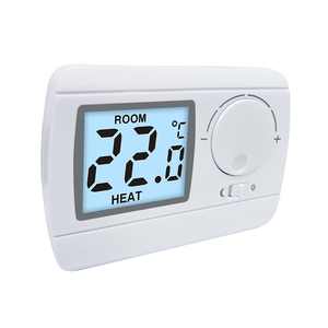 230V écran LCD couleur Non programmable sans fil pour pièce RF <span class=keywords><strong>Thermostat</strong></span> intelligent de chaudière à gaz pour chauffage au sol <span class=keywords><strong>NTC</strong></span> - Product Image 2