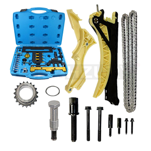 Комплект зубчатой цепи Carrhzury, инструмент ГРМ для 01-12 BMW 316 318 320 520 X3 N46 N42 2.0L 1997CC 122Cu. В. L4 ГАЗ DOHC 11348649768 - Product Image 1