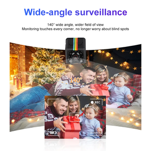 Kamera Keamanan Rumah Ikevision Mini HD 1080P CMOS dengan Visi Malam, Audio Satu Arah, Deteksi Gerakan, WIFI, Indoor/Outdoor, Sport - Product Image 6