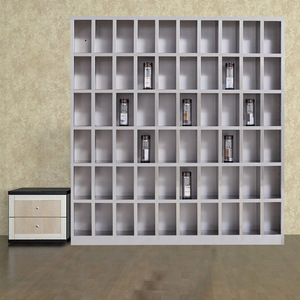 Xinlongfei Stainless Steel Water Cup Storage Cabinet 60 70 Compartment Office Factory Custom Made With <b>Locks</b> - Product Image 1