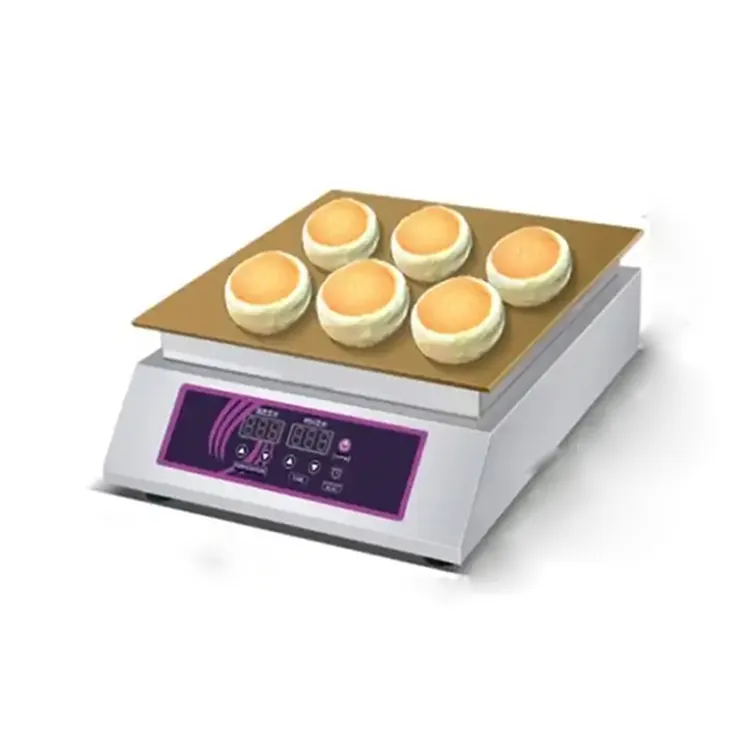 Most Popular Commercial Souffle Flat Machine Souffle Machine 220V Japanese Souffle Pancake Machine