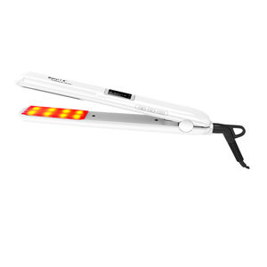 <span class=keywords><strong>Plancha</strong></span> Alisadora <span class=keywords><strong>de</strong></span> <span class=keywords><strong>Pelo</strong></span> Eléctrica <span class=keywords><strong>con</strong></span> Tecnología Ultrasónica e Infrarroja, <span class=keywords><strong>Vapor</strong></span> y Tratamiento en Frío, Cerámica <span class=keywords><strong>de</strong></span> Titanio, para Uso Doméstico u Hotelero - Product Image 3