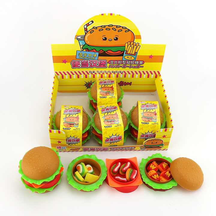 burger toys candy