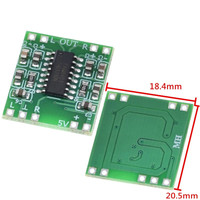 2*3W Class D Switch PAM8403 Digital Power Amplifier Board DIY Electronic Modules Kits 2.5 ~ 5V USB Power Supply Speaker Module