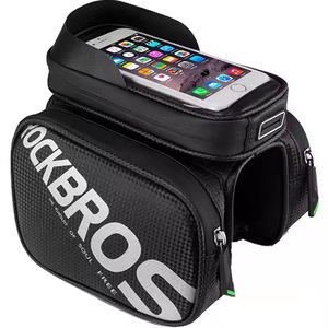 Bicycle Cycling Frame Front Rainproof Touch Screen Accessory Bike <strong>Bag</strong> Case <strong>Smartphone</strong> Case for Sports for Outdoor Activities - Product Image 1