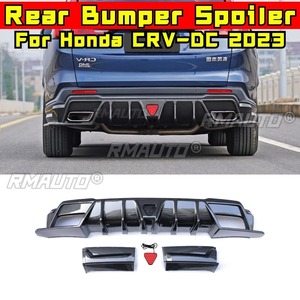 <b>For</b> Honda CRV-DC 2023 <b>Car</b> Rear Bumper Lip Splitter <b>Diffuser</b> <b>Car</b> Accessories Gloss Black Bumper Protector Modification Part - Product Image 1
