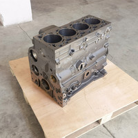 Bloc-cylindres de moteur diesel en fonte QSB4.5, 4 cylindres, cylindrée 4,5 L, alésage 107 mm, course 124 mm, 600x420x530 MM, OEM 4955475