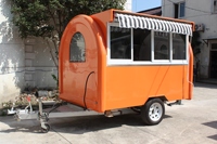 Mini Hot Dog Voiture Mobile Café Nourriture Remorque Rue Pizza Restauration Remorque Food Truck Entièrement Équipé
