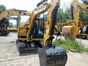 Mini pelle hydraulique d'occasion Caterpillar 5,5 tonnes jaune d'origine CAT 305.5E2 à vendre en Chine - Product Image 3