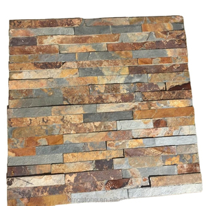 Revêtement mural <span class=keywords><strong>extérieur</strong></span> de villa moderne avec résistance à l'érosion antiacide en <span class=keywords><strong>ardoise</strong></span> fendue <span class=keywords><strong>naturelle</strong></span> pour revêtement intérieur et <span class=keywords><strong>extérieur</strong></span> - Product Image 1