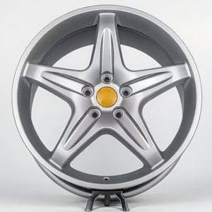 Rines Monobloque Forjados Bku para Ferrari F8 Tributo 458 <span class=keywords><strong>Spider</strong></span> <span class=keywords><strong>488</strong></span> GTB 812 F430 360 de 19 20 21 Pulgadas, Cinco Radios, 5x108, Aleación - Product Image 2
