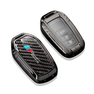 Nhà Máy Trực Tiếp Sợi Carbon Thực Trường Hợp Chìa Khóa Xe Kim Loại Kẽm Hợp Kim Xe Từ Xa <span class=keywords><strong>Key</strong></span> <span class=keywords><strong>Fob</strong></span> Bìa Phù Hợp Cho Toyota - Product Image 1