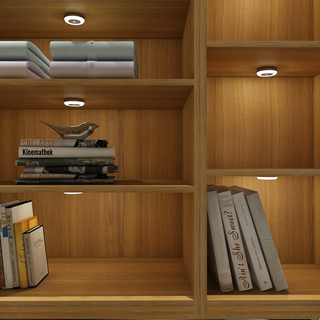 Small Rechargeable Magnetic Installation Pir Motion Sensor Indoor Led Closet Light Night Light