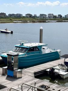 11m X 3.5m Aluminium Catamaran Loisirs Pêche Petit Bateau Eau de Mer <span class=keywords><strong>Cabine</strong></span> à Grande Vitesse Bateau de Loisirs Fermé - Product Image 2