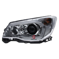 Faro Delantero para Subaru Forester 2013 2014 2015 2016 2017 2018, Faro LED DRL, Lente de Proyector Bi Xenón HID