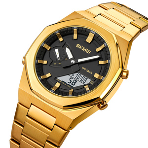 SKMEl 1816 Reloj deportivo analógico <span class=keywords><strong>digital</strong></span> unisex con diseño de moda de doble hora y luz trasera luminosa Relojes de movimiento síncrono - Product Image 2