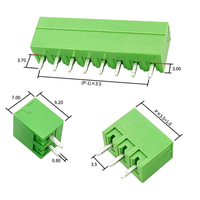 Connecteur de borne enfichable femelle à angle droit de 3.5mm