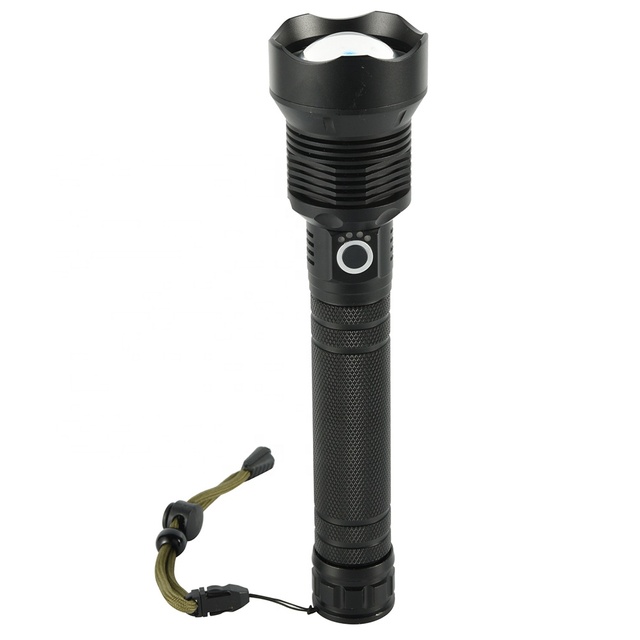 Powerful High 1000 Lumens Super Bright Rechargeable Led Flashlights With USB Cable Zoomable Waterproof P70 Tactical Flash Light