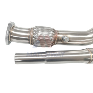 Tuberías <span class=keywords><strong>de</strong></span> <span class=keywords><strong>Escape</strong></span> Turbo Downpipe MATCHWAY para VW Golf Jetta Beetle MK4 GTI Bora GTI AUDI TT A3 <span class=keywords><strong>Seat</strong></span> <span class=keywords><strong>Leon</strong></span> Skoda Octavia 1.8T - Product Image 5