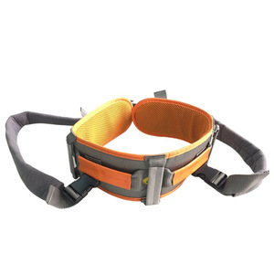 Aiwecare sabuk Transfer pasien, alat bantuan Transfer oranye, sabuk Gait jalan dengan pegangan bantalan, gesper ganda - Product Image 1