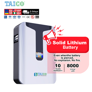 电源壁LiFePo4 10 Kwh逆变器电池锂电源壁电池锂电池48v 200ah太阳能系统 - Product Image 1