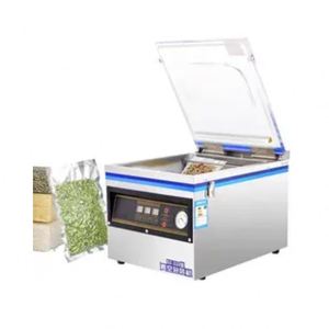 Máquina de Envasado al Vacío de Ladrillos de Arroz para Uso Doméstico y Comercial 320, Máquina de Envasado al Vacío de Granos, Cereales, Frijoles, Nueces y Carne - Product Image 1
