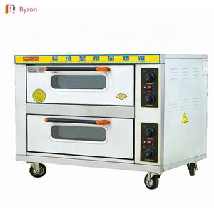 Hornos comerciales de gas <span class=keywords><strong>y</strong></span> eléctricos para hornear 1 2 3 Horno de cubierta Equipo para hornear Horno de pizza Tostadoras Estufa de salamandra - Product Image 1
