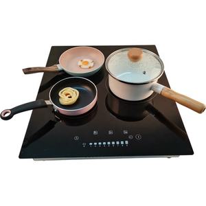 Fabricant chinois ODM/OEM, plaque de cuisson en verre vitrocéramique, 3 brûleurs, commande numérique, cuisinière électrique encastrée, plaque de cuisson en céramique, cuisinière infrarouge 5KW - Product Image 3