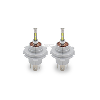 Bombillas LED para Faros Delanteros AILECAR RT4 H4, 35W 6000LM 6000K, Luz Alta y Baja, Kit de Conversión de Faros Delanteros para Automóvil de 360 Grados, Conexión Plug and Play