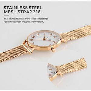 심천 시계 중국 제조업체 방수 스테인리스 스틸 론다 <span class=keywords><strong>763</strong></span> 무브먼트 앤티크 패션 매력 디자인 32mm 다이얼 직경 - Product Image 4