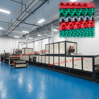 Machine de fabrication de tapis en PVC plastique haute efficacité en promotion, ligne de production d'extrusion de tapis de sol, équipement de fabrication de tapis antidérapants