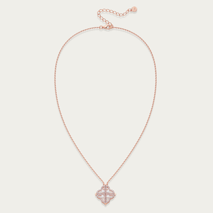 Collier magnétique en perles en forme de cœur double face S925 pour femmes - Product Image 1