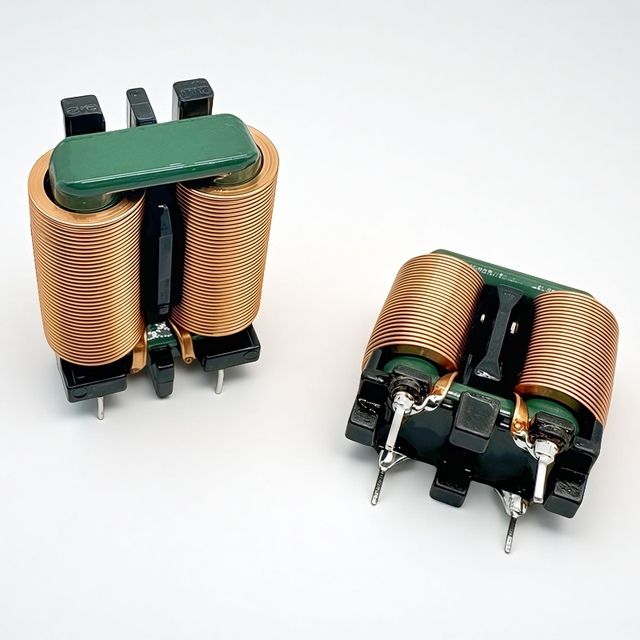 High Current SQ Common Mode Inductors 10mH 15mH 20mH Ferrite Core Flat Copper Wire Power Inductor