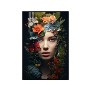 Quadri Decorativi Stampati con Cornice Dorata di Donne Nere Moderne per Camera da Letto all'Ingrosso - Product Image 2