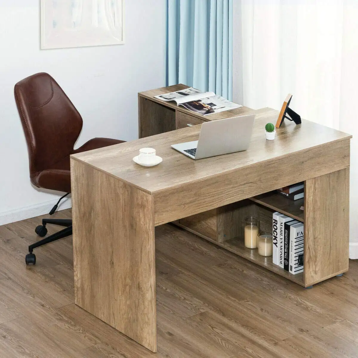 Moderno MDF boss ceo manager desk executive tavolo da ufficio in legno per mobili da ufficio