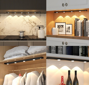 Nhà bếp hiển thị nội Đèn Led cảm biến chuyển động có thể sạc lại đồ nội thất tủ tủ quần áo không dây hành lang pin <span class=keywords><strong>Powered</strong></span> - Product Image 5