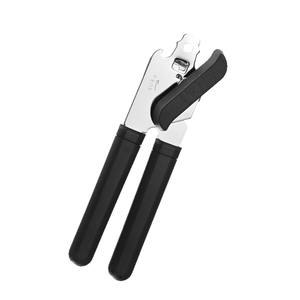 Ouvre-boîte en acier inoxydable transfrontalier 3-en-1 multifonctionnel, outil de cuisine manuel avec décapsuleur intégré au design du manche - Product Image 3