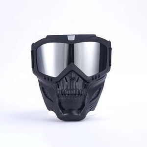 <span class=keywords><strong>Masque</strong></span> de moto unisexe coupe-vent et imperméable, anti-poussière, pour Harley, avec lentille de qualité pour le cyclisme tout-terrain - Product Image 5