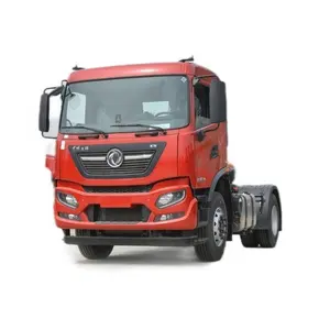 Used 0 km boutique tractor truck 6X4 4X2 Dongfeng Tianjin KR heavy truck tractor for sale at a low price