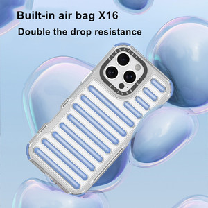 Custodia custodia per telefono in morbido TPU ad alta trasparenza con protezione di 360 gradi di lusso per <span class=keywords><strong>iPhone</strong></span> 16 Pro Max 15 14 13 12 17 aria - Product Image 3