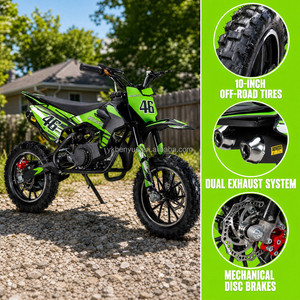 Mini moto tout-terrain à essence, modèle BY-066, neuve, pour jeunes, course en plein air, vente chaude - Product Image 4