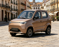 Véhicule électrique à quatre roues certifié EEC COC, best-seller en Chine, véhicule de transport de passagers, voiture à énergie nouvelle, 4 places