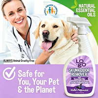 Spray Éliminateur d'Odeurs d'Animaux à Marque Blanche, Formule Non Toxique, Fraîcheur Durable, Infusé aux Huiles Essentielles, Élimination Instantanée des Mauvaises Odeurs