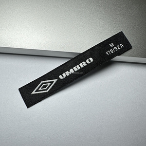 <span class=keywords><strong>NO</strong></span> MOQ Custom Woven Label Vestuário Labels Marca Woven Garment Labels Tags para Vestuário - Product Image 5