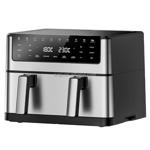 2025 <span class=keywords><strong>Friteuse</strong></span> <span class=keywords><strong>à</strong></span> <span class=keywords><strong>air</strong></span> double 4.5 + 4.5L 9L <span class=keywords><strong>à</strong></span> <span class=keywords><strong>deux</strong></span> zones séparées avec double panier grande capacité 2800W Circulation d'<span class=keywords><strong>air</strong></span> <span class=keywords><strong>chaud</strong></span> Freidora De Aire - Product Image 3