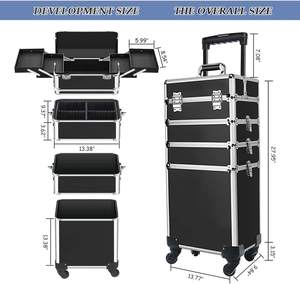 Maletín Trolley <span class=keywords><strong>Profesional</strong></span> <span class=keywords><strong>de</strong></span> <span class=keywords><strong>Manicura</strong></span> 4 en 1 - Product Image 3