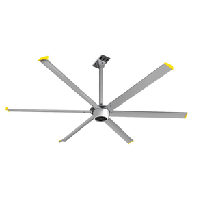 Ventilateur de plafond industriel HVLS 800W avec 6 grandes pales et télécommande pour le refroidissement des structures métalliques dans les ateliers, les entrepôts, etc. - Product Image 5